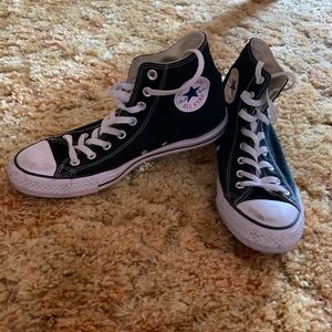 Black High Top Converse